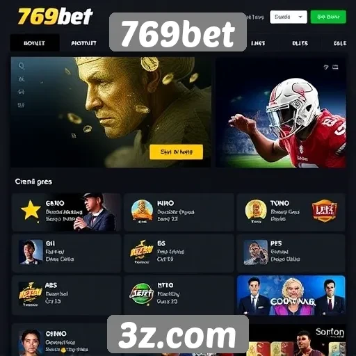 Novidades e recursos do site de apostas 769bet