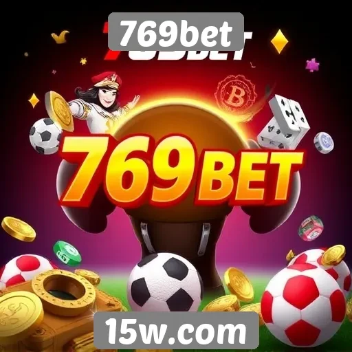 Diversidade de jogos disponíveis no 769bet